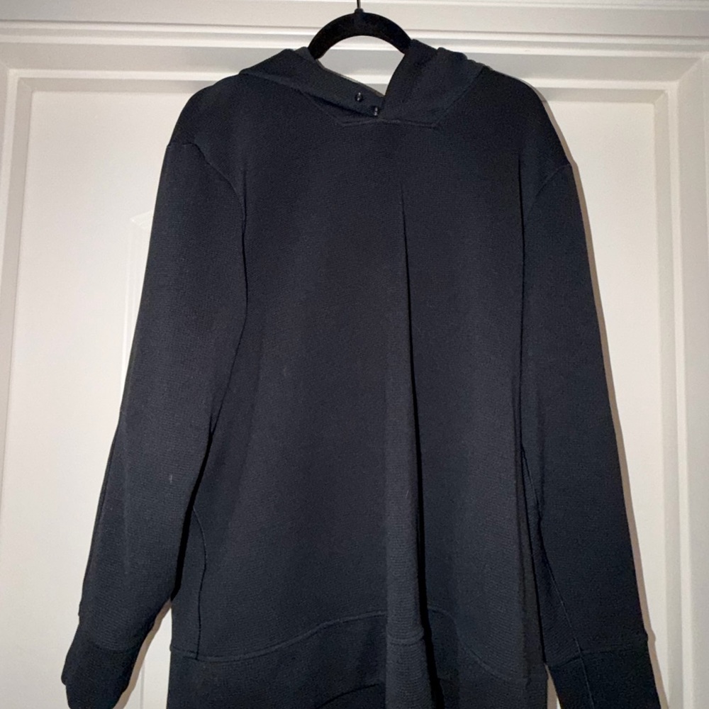lululemon athletica Men's Black Performance Hooded Jacket